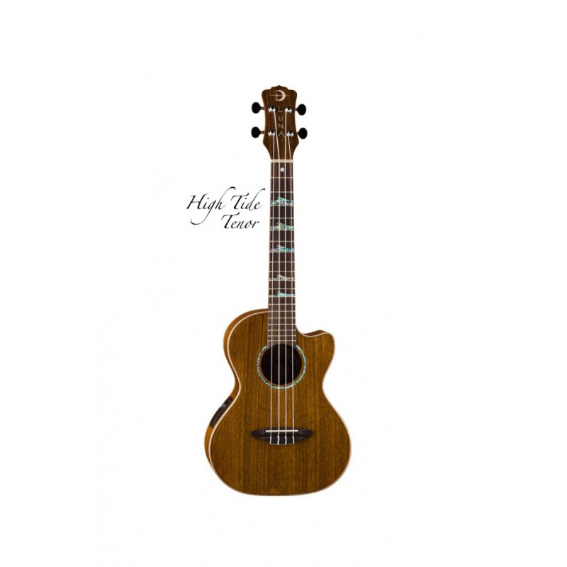 UKULELE LUNA TENOR E/A UKE HTT OVA