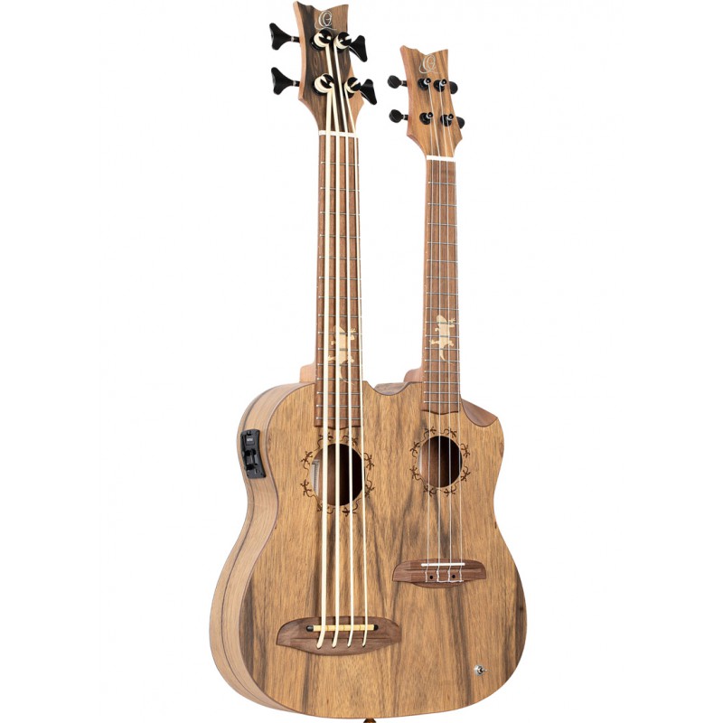 UKULELE ORTEGA TENOR/BASSE DOUBLE MANCHE HYDRA-BSTE