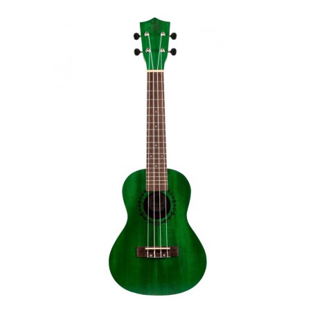 UKULELE FLIGHT CONCERT BUMBLEBEE GREEN BUC23GR