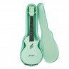 UKULELE CASCHA CONCERT EN FIBRE DE CARBONE VERT CLAIR HH2287