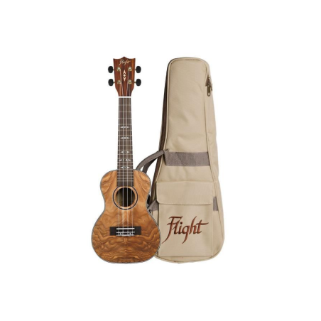 UKULELE FLIGHT CONCERT DUC410 QA AVEC HOUSSE 