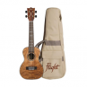 UKULELE FLIGHT CONCERT DUC410 QA AVEC HOUSSE 