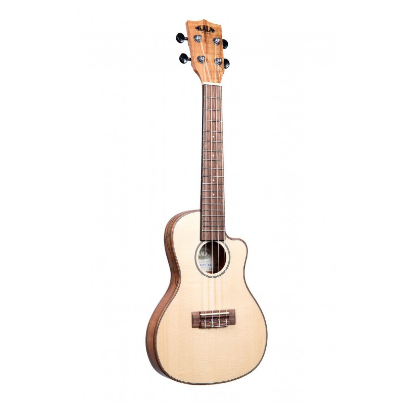 UKULELE KALA CONCERT TRAVEL 1/2 CAISSE PAN COUPE