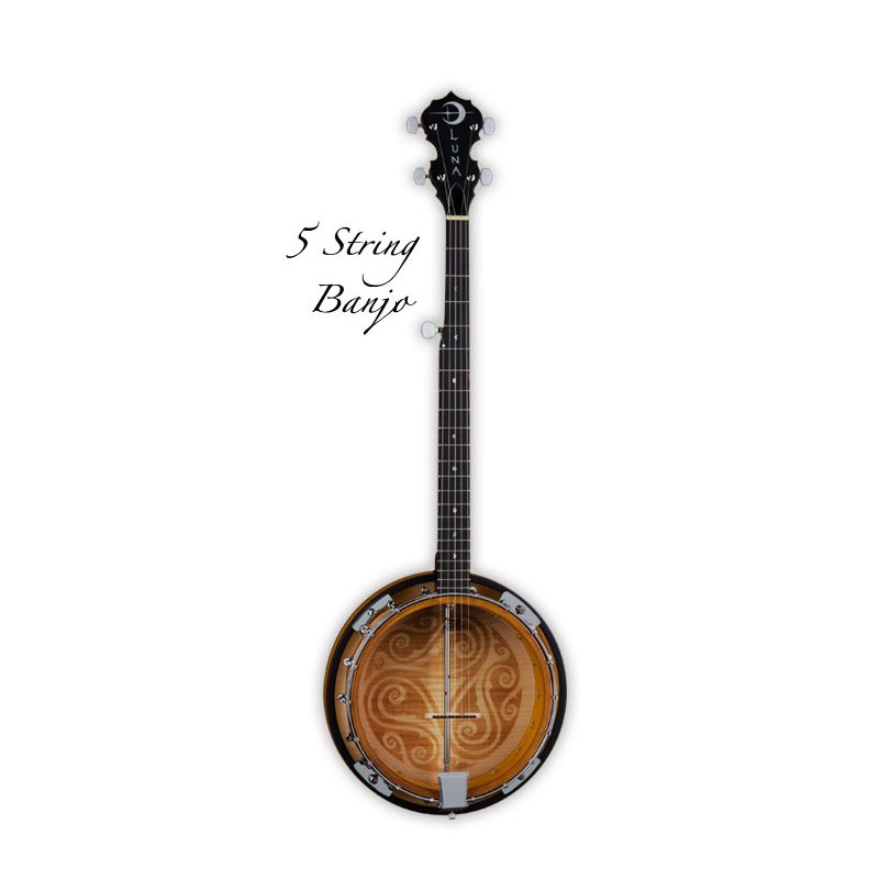 BANJO 5 CORDES LUNA BGBCEL5