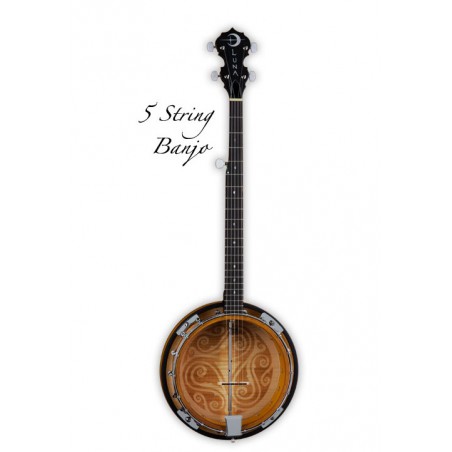 BANJO 5 CORDES LUNA BGBCEL5