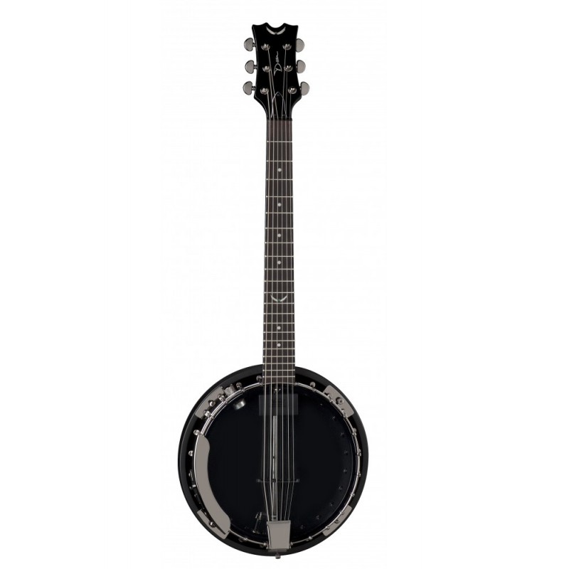 BANJO DEAN BC BACKWOODS ELECTRO BLACK BW6EBC