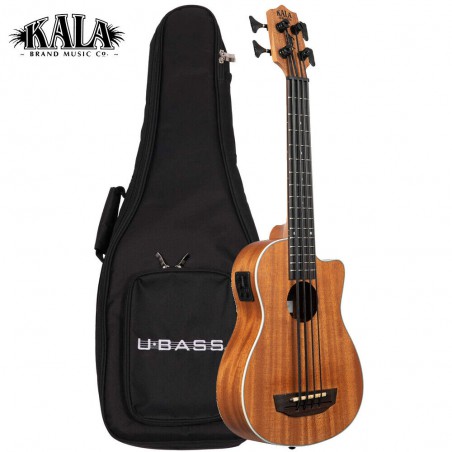 UKULELE KALA UBASS ACAJOU E/A CUTAWAY