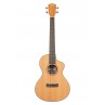 UKULELE KALA BARITON CUTAWAY AVEC HOUSSE 