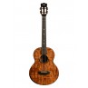 UKULELE KALA BARITON ACACIA MASSIF CONTOUR COLLECTION + HOUSSE