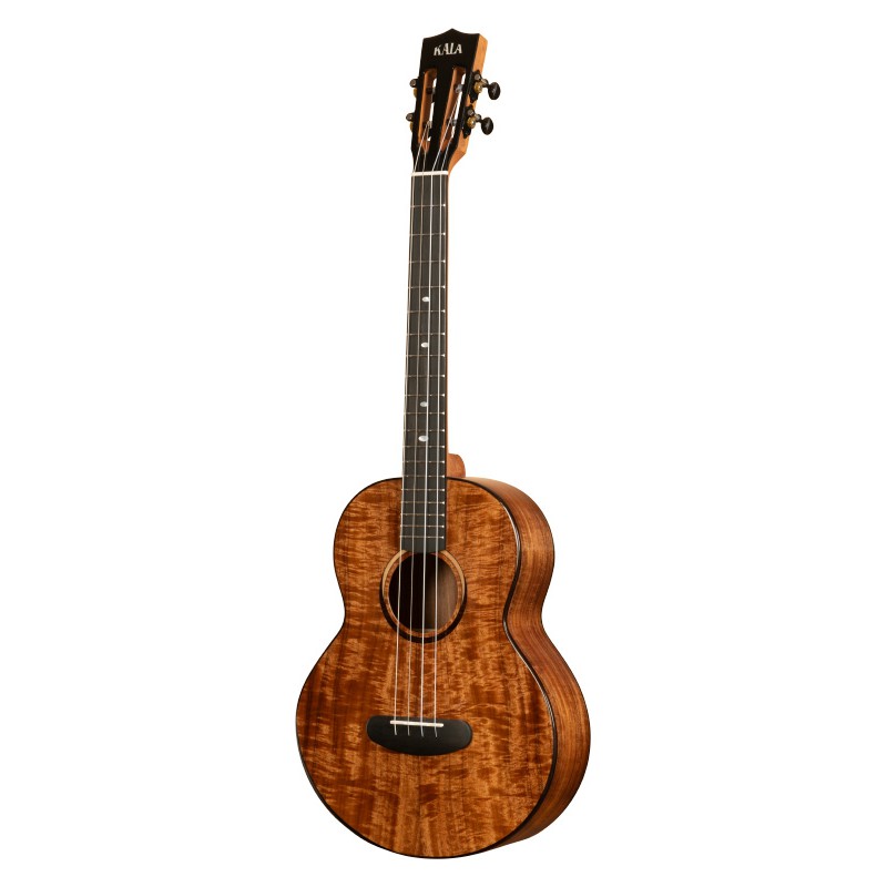 UKULELE KALA BARITON ACACIA MASSIF CONTOUR COLLECTION + HOUSSE