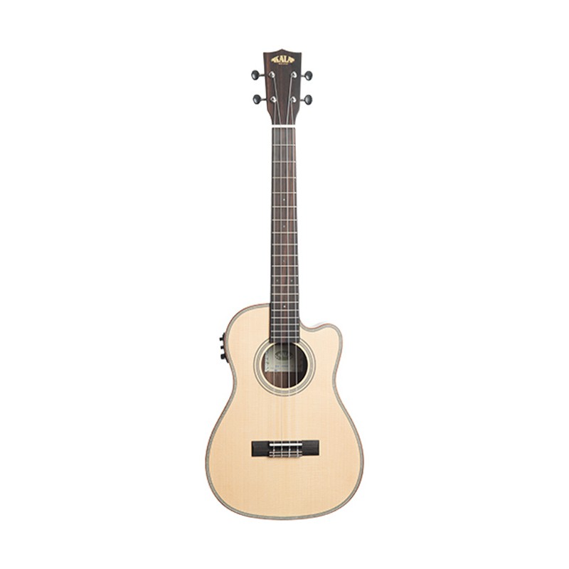 UKULELE KALA BARITON ELECTRO CTW TABLE ÉPICÉA MASSIF/ÉBÈNE