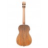 UKULELE KALA BARITON ELECTRO-ACOUSTIQUE CURLY MANGO AVEC HOUSSE