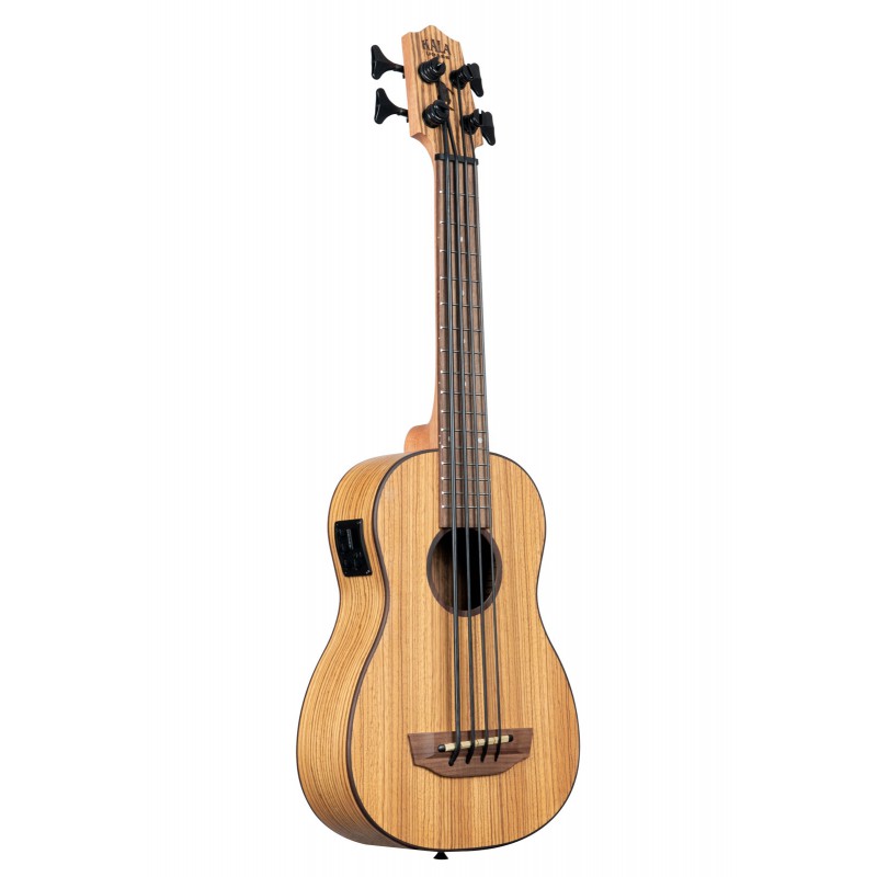 UKULELE KALA UBASS ZEBRAWOOD E/A