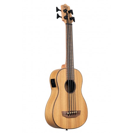 UKULELE KALA UBASS ZEBRAWOOD E/A