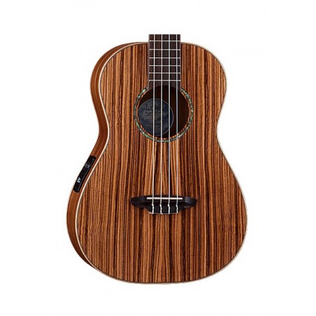 UKULELE LUNA BARITON ELECTRO ZEBRA HTBHIGT TIDE