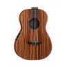 UKULELE LUNA BARITON ELECTRO ZEBRA HTBHIGT TIDE