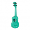 UKULELE SOPRANO WATERMAN TRANSPARENT BLEU VERT  