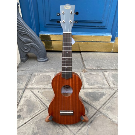 UKULELE KIWAYA SOPRANO ACAJOU KSU1 + HOUSSE