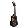 UKULELE KALA SOPRANO UKADELIC GRAPHIC SPACED OUT