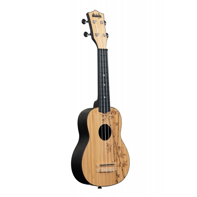 UKULELE KALA SOPRANO UKADELIC BAMBOO TOP