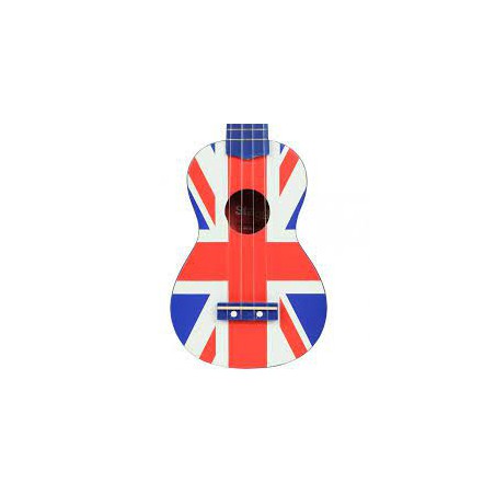 UKULELE WIKI SOPRANO DRAPEAU ANGLAIS