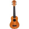 UKULELE FLIGHT SOPRANO ABS TRAVEL MAHOGANY S53MAH