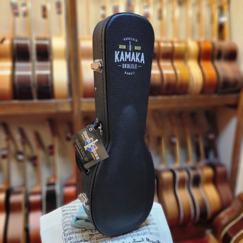 UKULELE KAMAKA SOPRANO PINEAPPLE HP-1 KOA HAWAIIEN EN ETUI