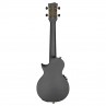 UKULELE CASCHA CONCERT ELECTRIQUE EN FIBRE DE CARBONE NOIR HH2258E