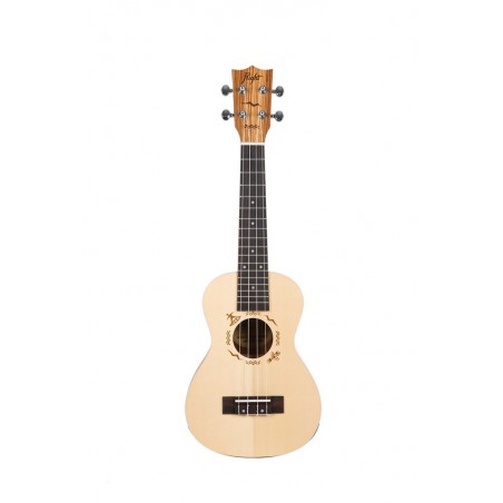 UKULELE FLIGHT CONCERT ZEBRAWOOD AVEC HOUSSE DUC525 SP/ZEB