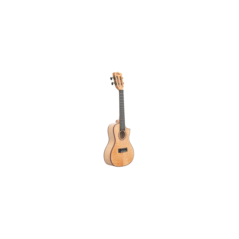 UKULELE KALA CONCERT SOLID FLAME MAPLE 