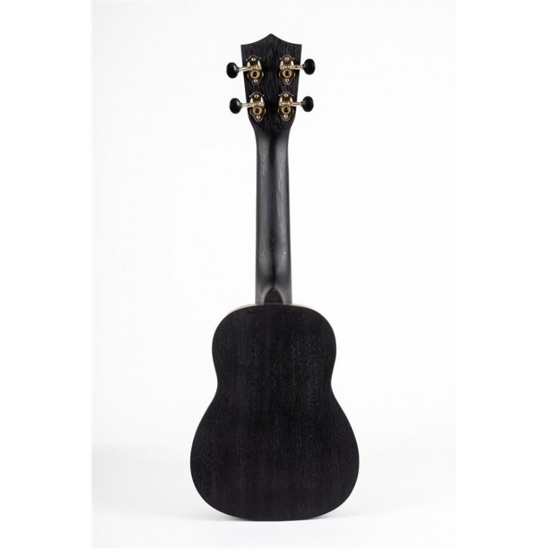 UKULELE FLIGHT SOPRANO BUMBLEBEE BLACK/NOIR BUS23BK