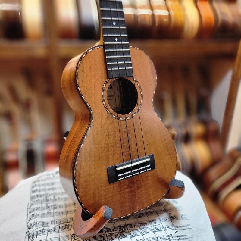 UKULELE KAMAKA CONCERT DELUX KOA HAWAIIEN EN ETUI HF-2D