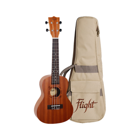 UKULELE FLIGHT CONCERT AVEC HOUSSE NUC310