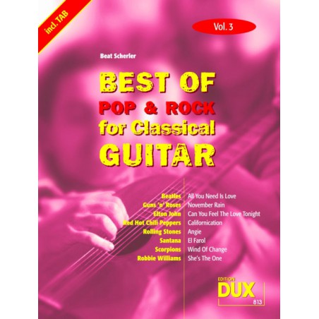 SCHERLER BEST OF POP ROCK 3 DUX813