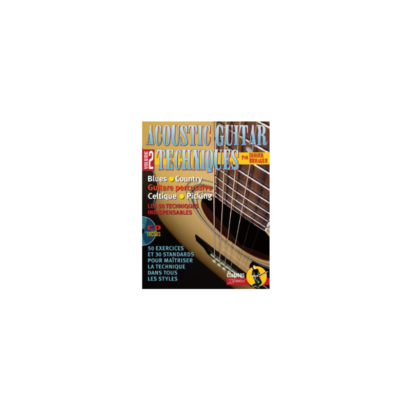 BEHAGUE ACOUSTIC GUITAR TECHNIQUES VOL 2 + CD