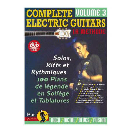 COMPLETE ELECTRIC GUITARS VOL 3 + DVD