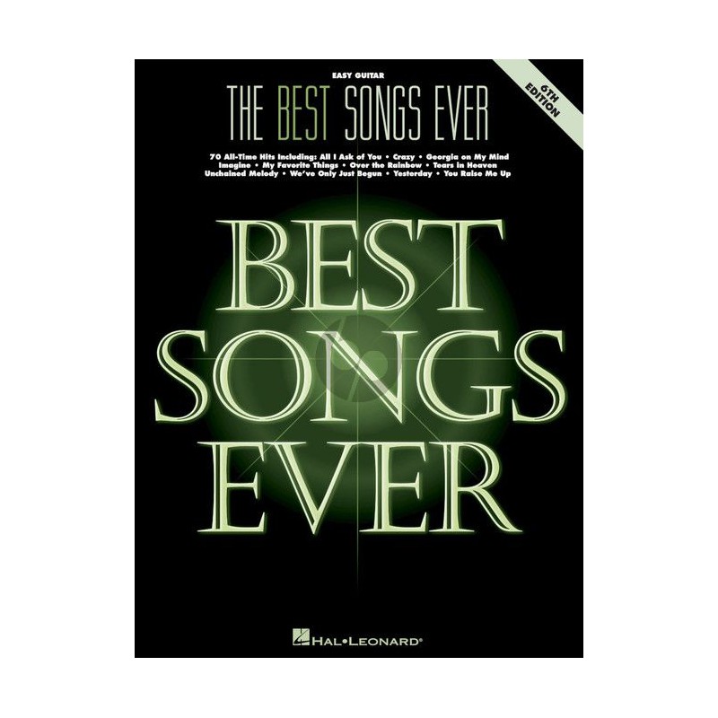 BEST SONGS EVER EASY GUITAR HL00265750