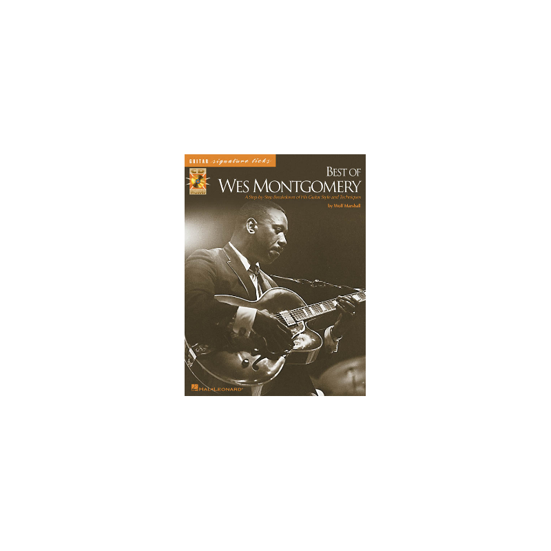 WES MONTGOMERY BEST OF SIGNATURE LICKS + CD 