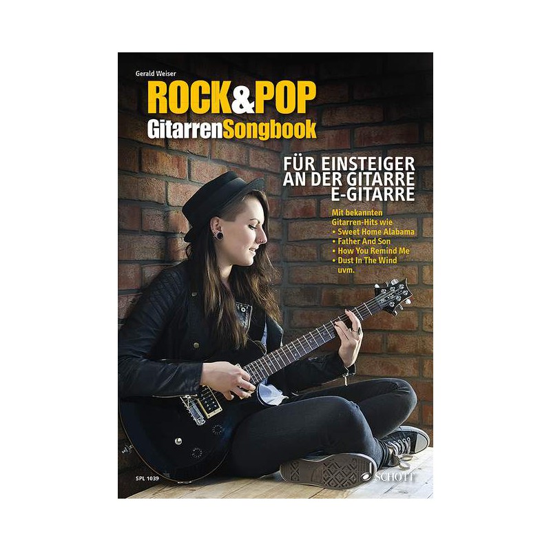 WEISER ROCK & POP GITARRENSONGBOOK SPL1039