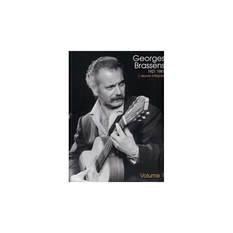 BRASSENS L'OEUVRE INTEGRALE VOL1 1921-1981  SB2169