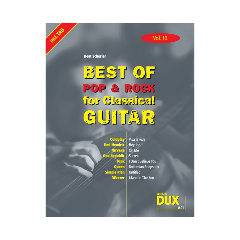 SCHERLER BEST OF POP ROCK 10 DUX821