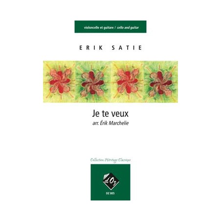 SATIE JE TE VEUX DZ805