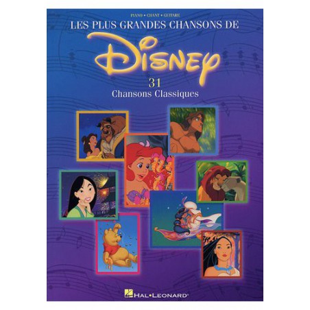 DISNEY LES PLUS GRANDES CHANSONS HLD310594 