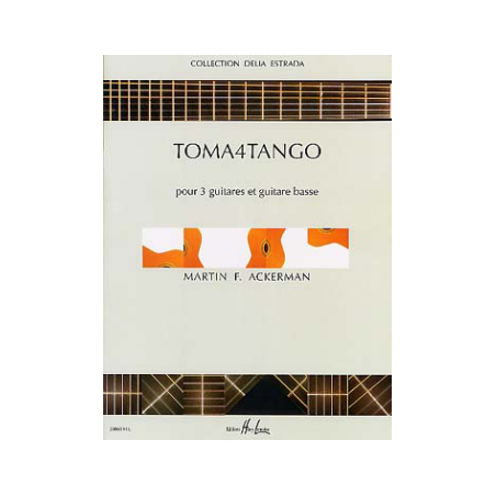 ACKERMAN TOMA4TANGO 3 GUITARES ET GUITARE BASSE