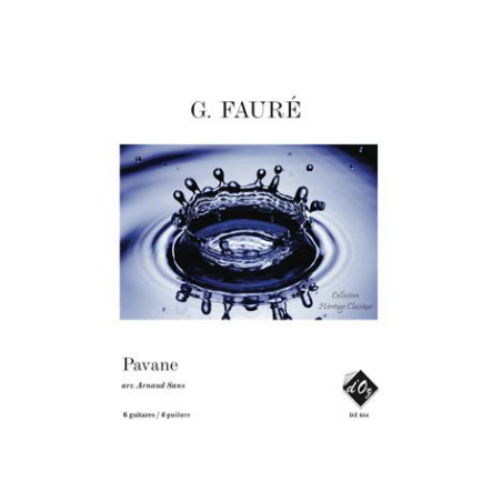 FAURE PAVANE 6 GUITARES DZ654