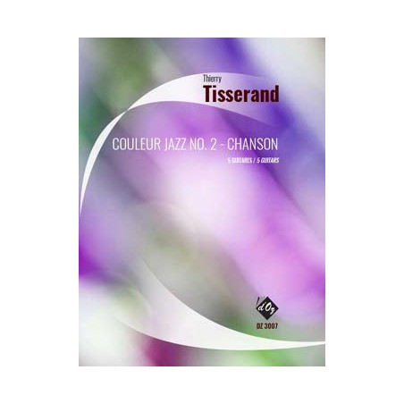 TISSERAND COULEUR JAZZ N°2 CHANSON  DZ3007