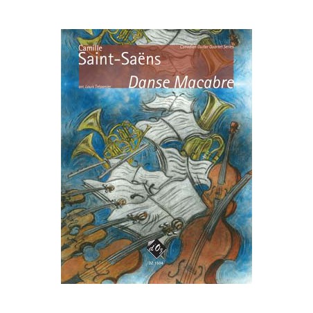 SAINT-SAENS DANSE MACABRE  4 GUITARES  DZ1504