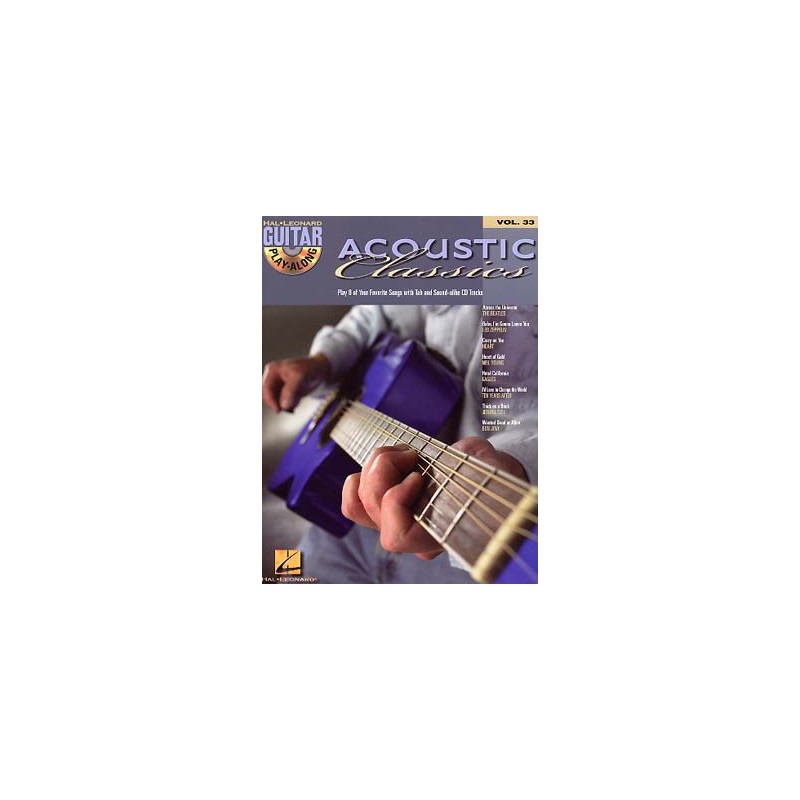 GUITAR PLAY ALONG ACOUSTIC CLASSICS HL00699656