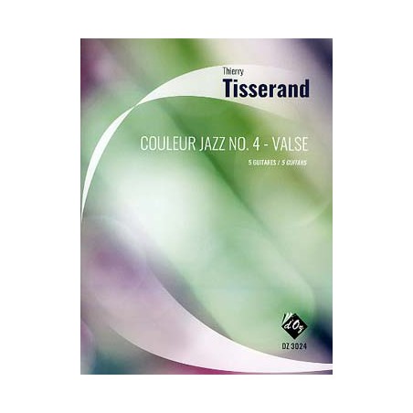 TISSERAND COULEUR JAZZ N°4 VALSE  DZ3024