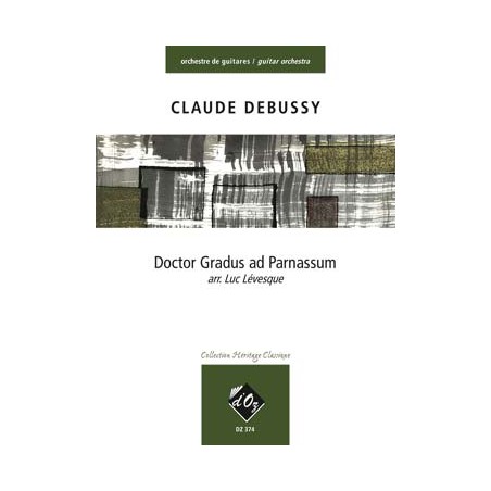 DEBUSSY DOCTOR GARDUS AD PARNASSUM DZ374